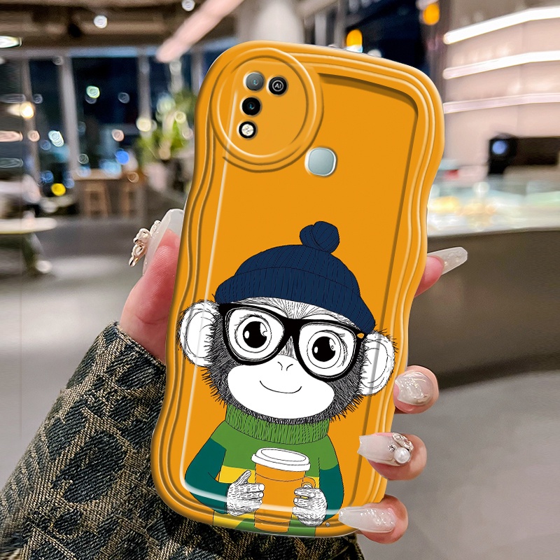 Casing Hp Untuk Infinix Hot 9 Play Hot 10 Play Hot 11 Play Case Casing Softcase HP Kesing gelombang 