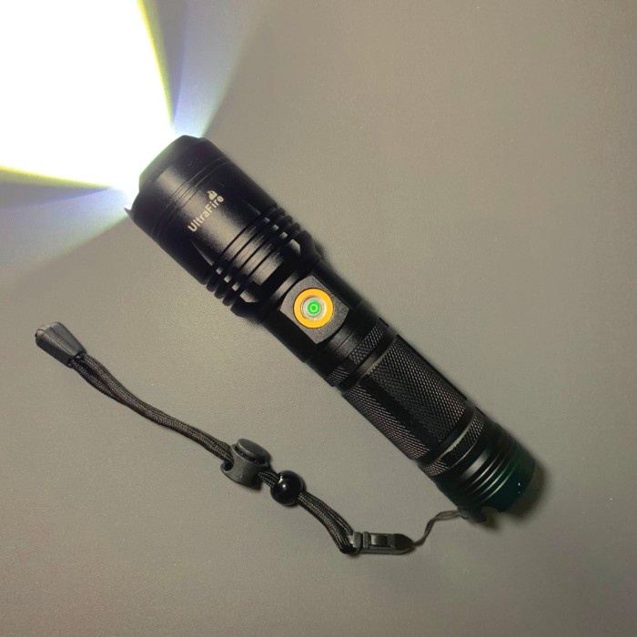 HARGA DISC - Senter LED XHP 70 ultrafire Cree Compact baterai 26650 rechargeable