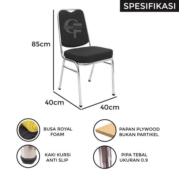 Kursi Susun Pesta Futura Brother Saporo