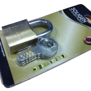 SOLIGEN GEMBOK PER PENDEK 40MM 40 MM COMPUTER KEY GEMBOK PINTU PAGAR