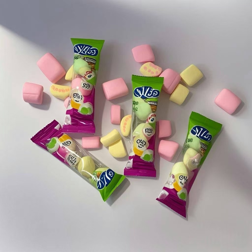 

HALALMARSHMALLOW ISI 60 PCS MINIPAO ANEKA RASA MANIS MANGGA STRAWBERRY BPOM SILKYS