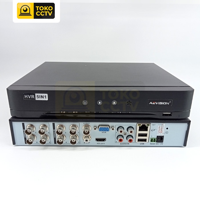 Dvr Aevision 8Ch Hs-Bh3008Vh Xmeye 5Mp