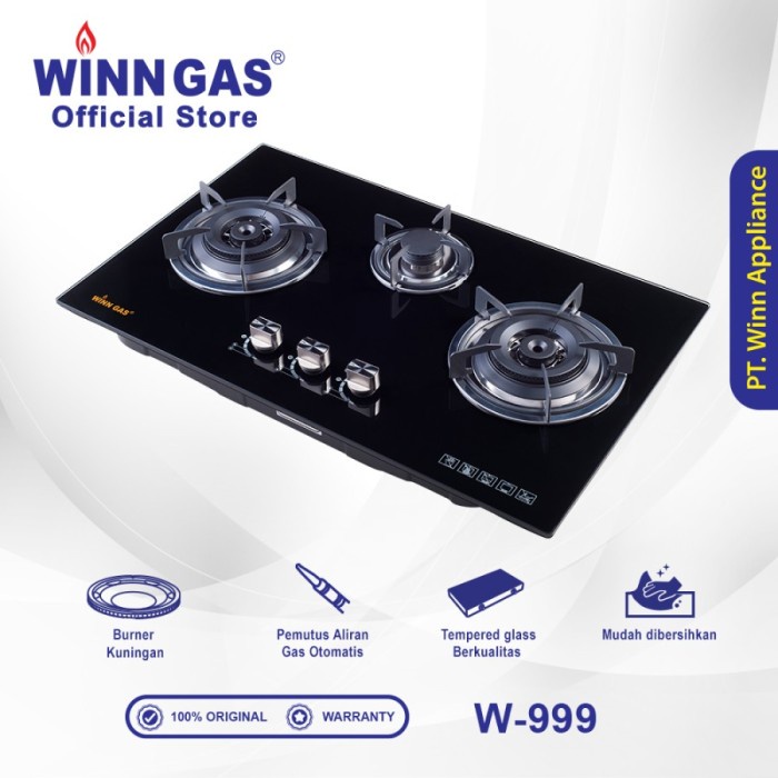 WINN GAS W999 KOMPOR GAS TANAM 3 TUNGKU