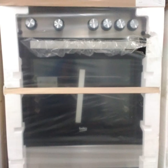KOMPOR GAS OVEN BEKO 4 TUNGKU FSGT62111GXL STAINLESS STEEL