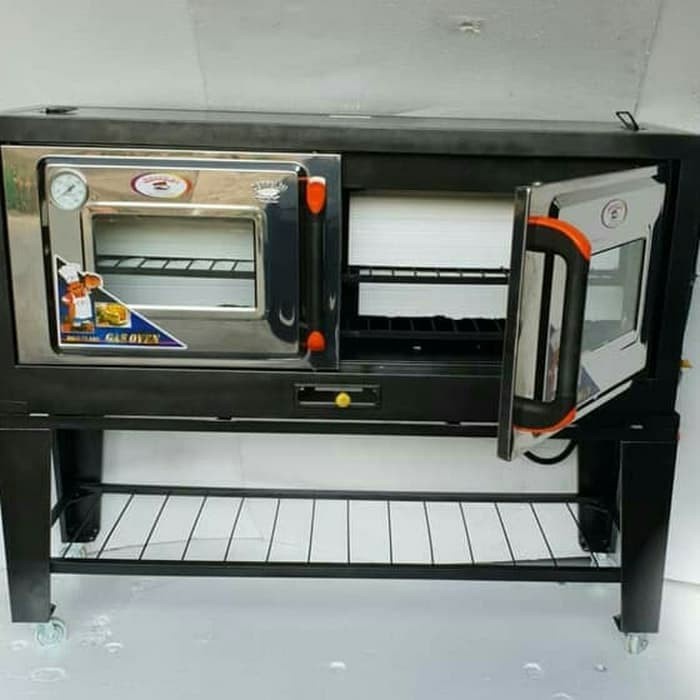 OVEN GAS ZEPPELIN 150 BLACK OVEN VIA EKSPEDISI