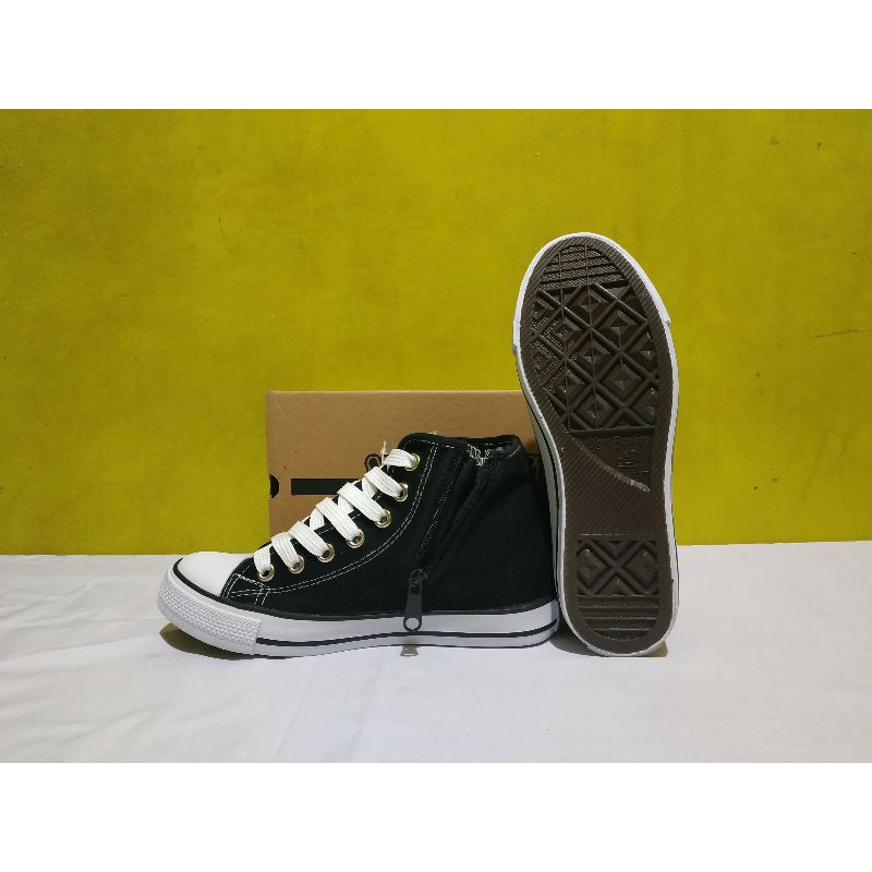 Kejar Promo Sepatu Sekolah Nb New Basket 338 Hc High Sneakers Pria Wanita Resleting Tinggi Casual