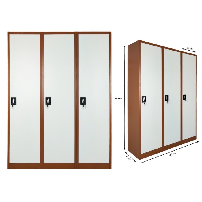 

Lemari Arsip Berlin / Lemari File Size Jumbo / Lemari Dokumen 3 Pintu