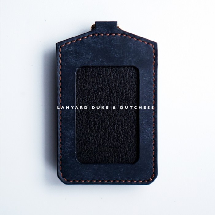 

Whitehouse Lanyard - Badalassi Carlo Italian Leather - Pueblo Navy