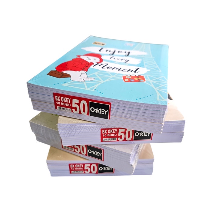 

Buku Tulis Campus Okey 50 L (10 Pc)