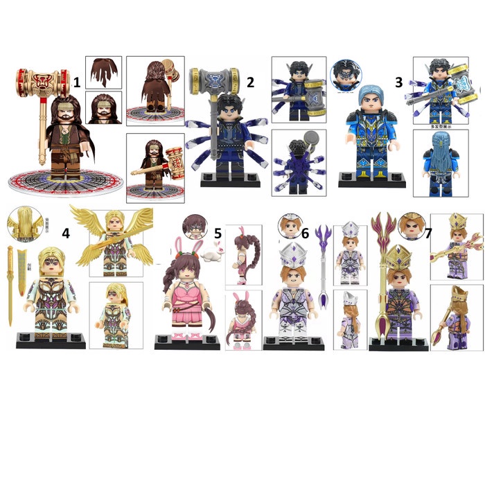 Douluo Dalu Doulu Tang Hao San Renxue Xiao Wu Bidong Action Figure Mini