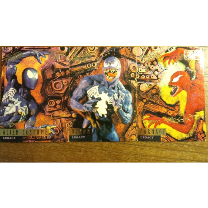 Kartu Fleer Ultra Spiderman Limited Edition Card (Connected Diorama)