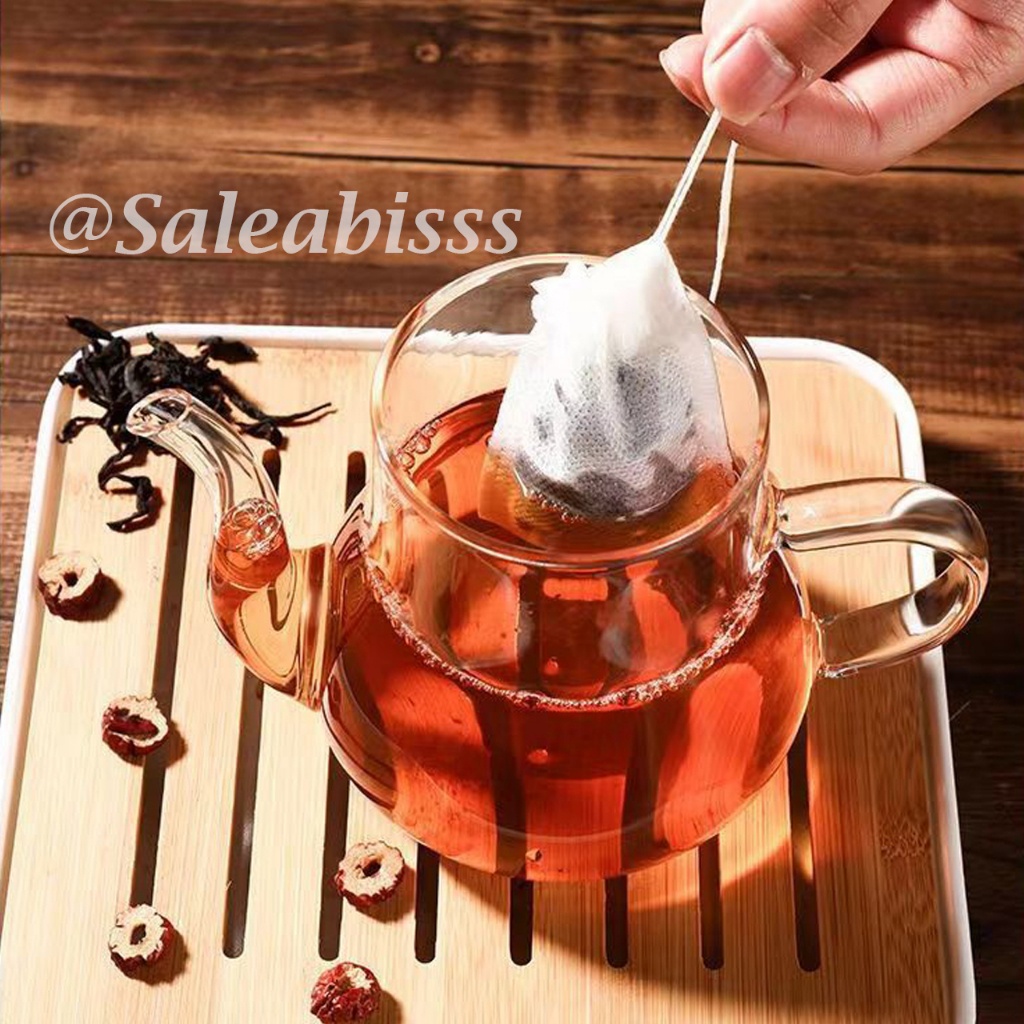 Murah Kantong Teh Celup Kosong / Kantong Filter / Kantong Teh Kopi Rempah / Filter Bag