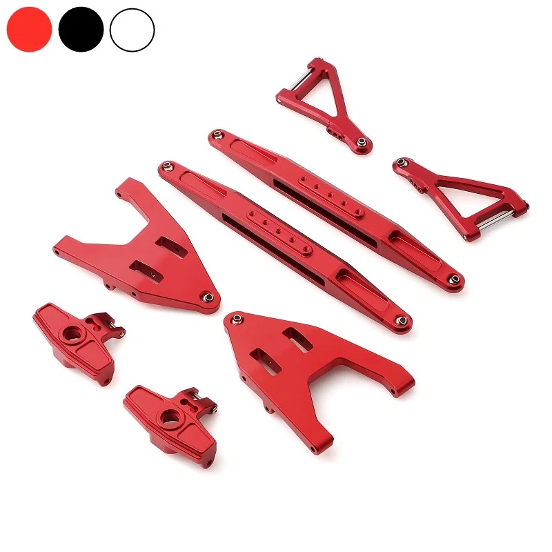 KYOMA Metal Front Suspension Arm Rear Trailing Arm Steering Cup for UDIRC UD1001 UD1002 se SG1001 SG