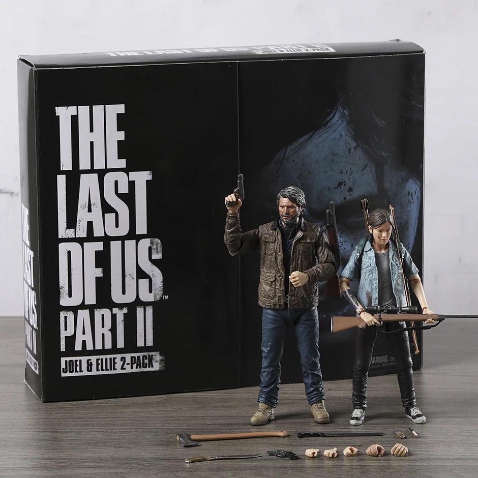 KYOMA NECA The Last of Us II Joel & Ellie Collectible Action Figure Model Toy 2pcs/set