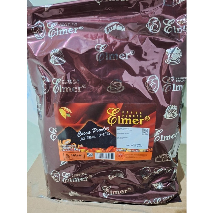 

Terbaru Elmer Cokelat Bubuk Hitam African Black Cocoa Powder Kemasan 250 Gram -Gratisongkir