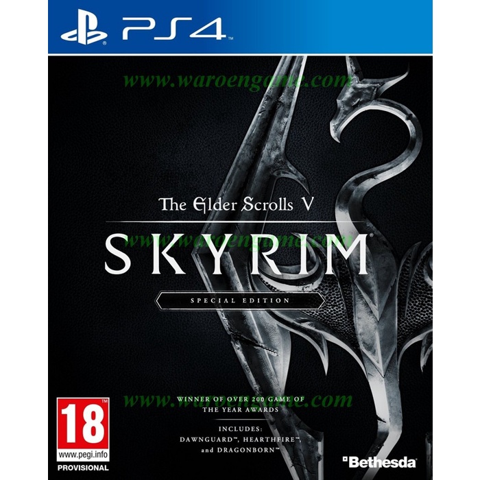 PS4 Elder Scrolls V: Skyrim Special R3 / Region 3 / English