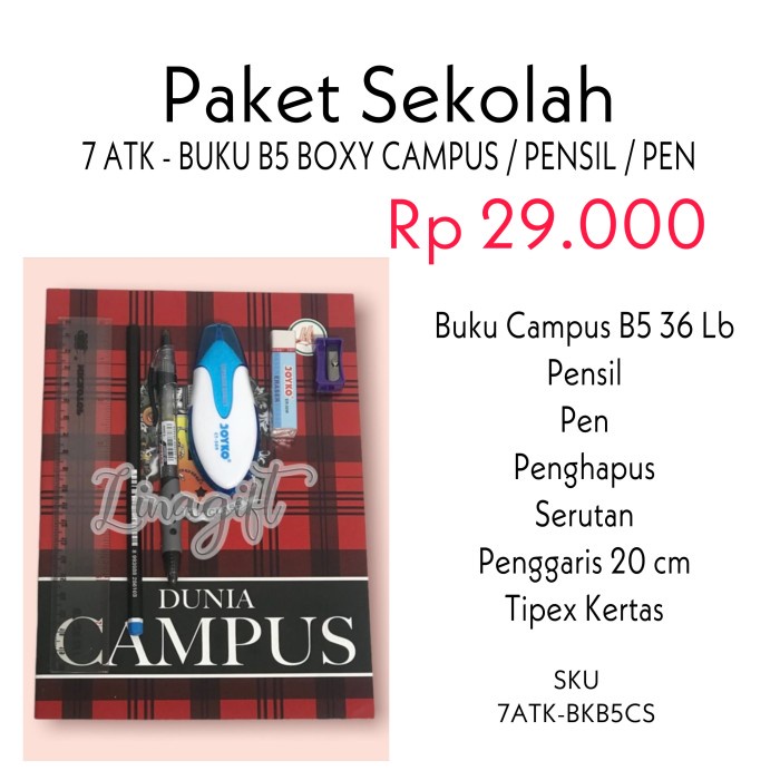 

Paket sekolah lengkap dan murah