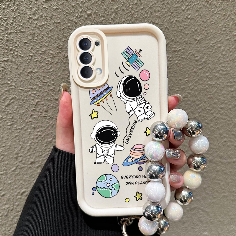 Casing Hp Untuk OPPO Reno 4 4G Reno4 Reno 4 5G A94 F19 Pro Reno 5F Reno 5 Lite Case NASA Softcase Ge