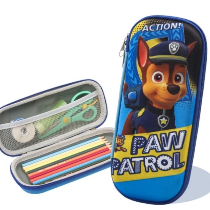 TEMPAT PENSIL 3D KARAKTER MOTIF KARTUN KOTAK PENCIL GAMBAR TIMBUL LUCU SOUVENIR ANAK OFFICE