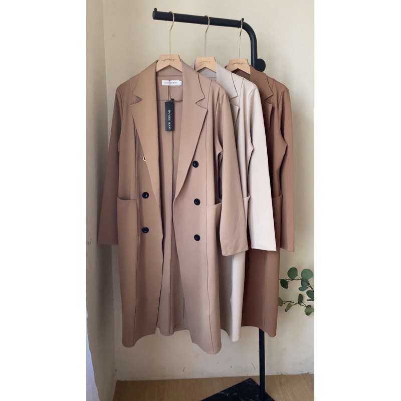 PROMO TERBARU Lyla Long Blazer