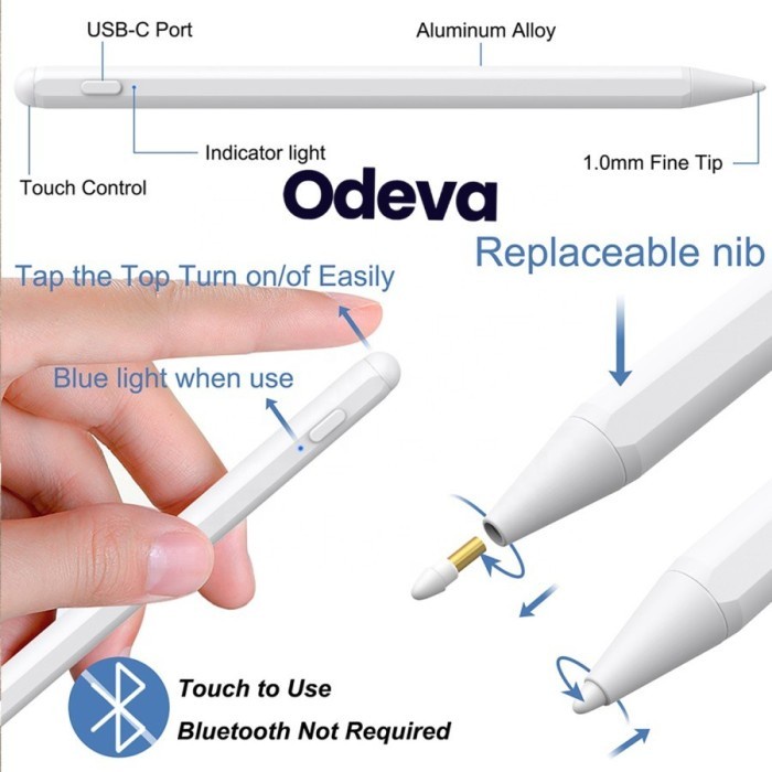 Flashshow Odeva Apple Pencil 2 Original BNIB Stylus Ipad (NEW GEN)