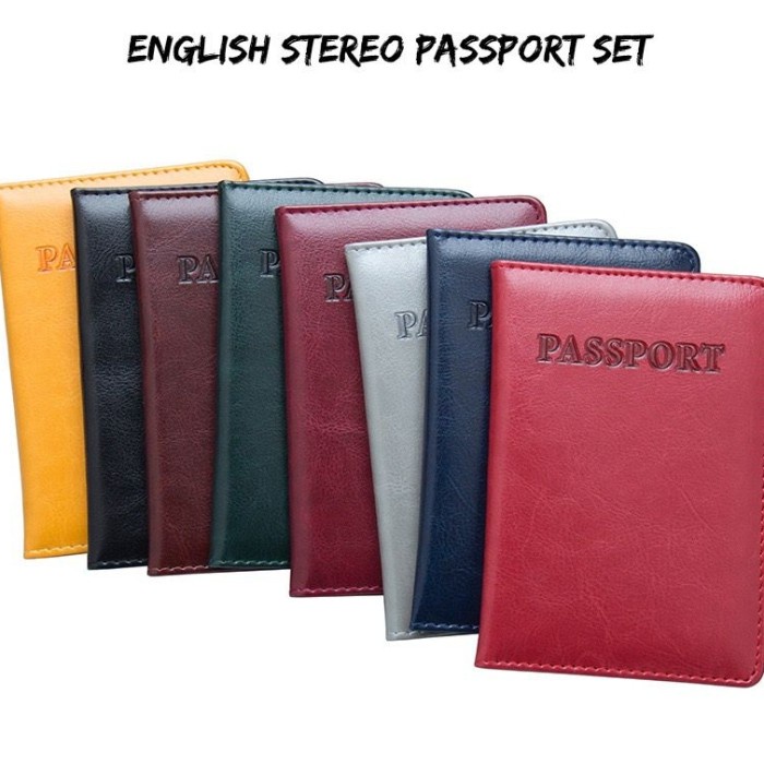 KODE E Tempat Passport Kulit / Passport Cover / Dompet Pasport 05