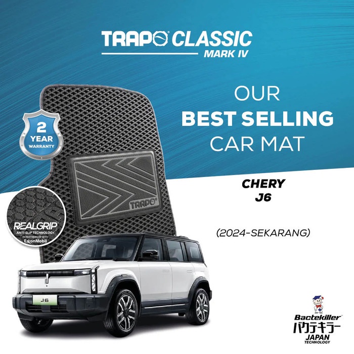 Karpet Mobil Trapo Chery J6 (2024-Sekarang) Karpet Chery J6 Fullset