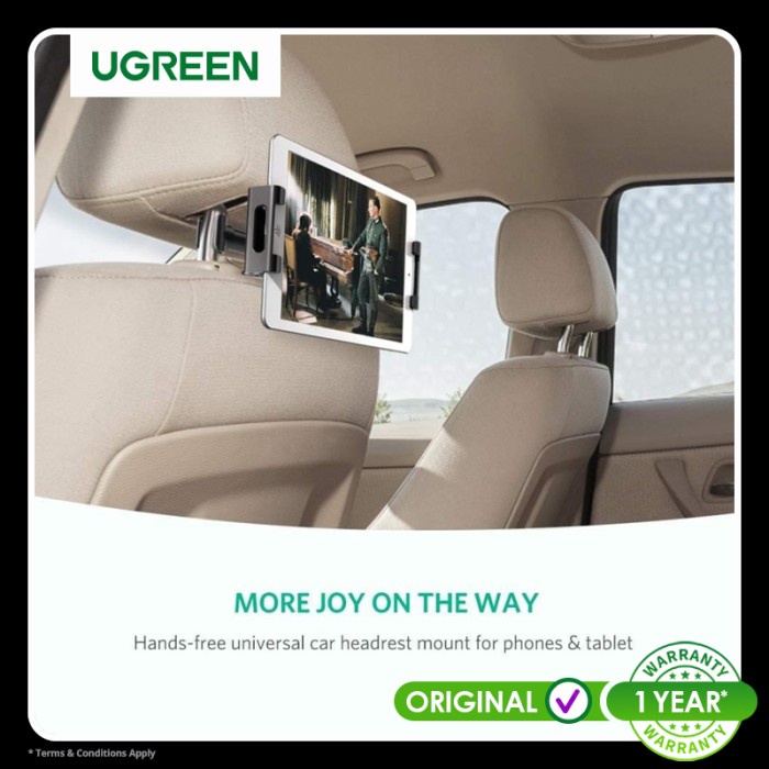 JUAL RUGI Ugreen Car Headrest Holder for 4.7-12.9 inch Tablet / Phone 60108