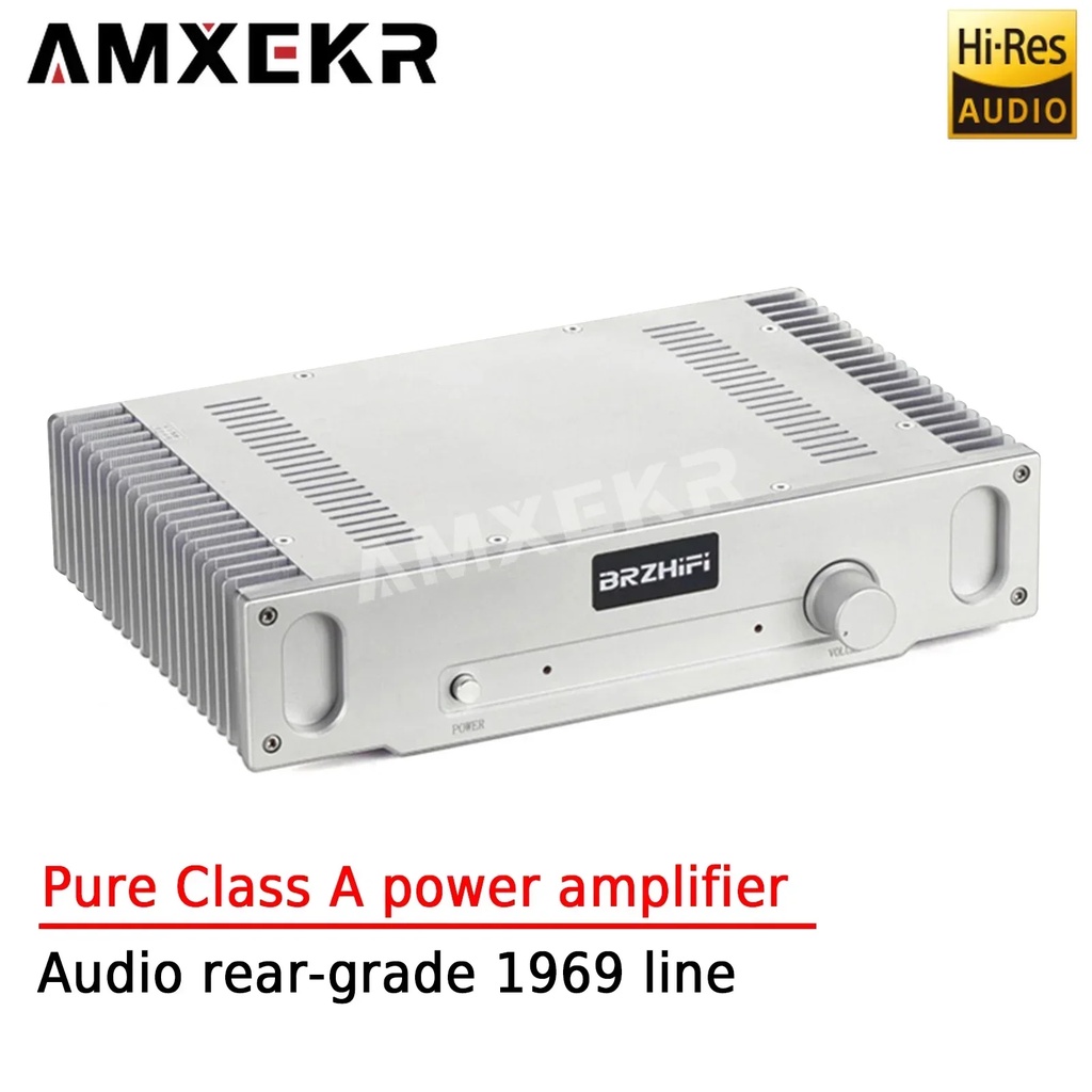 DIYQU Class A Hood 1969 Audio Power Amplifier 15W+15W Hi Fi Amplifier Jlh 1969 Audio Amplifier  Spea