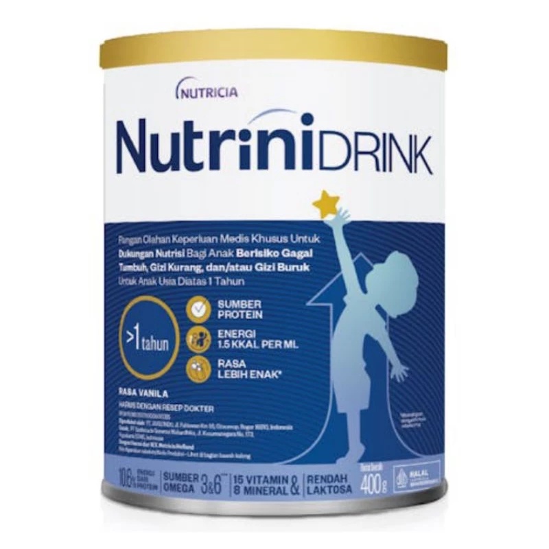 

NUTRINIDRINK VANILA 400 GR / SUSU ANAK