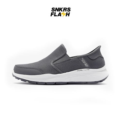 SKECHERS Sport Equalizer 5 Charcoal Sepatu Sneakers Pria - 232926CHAR - Size 45.5