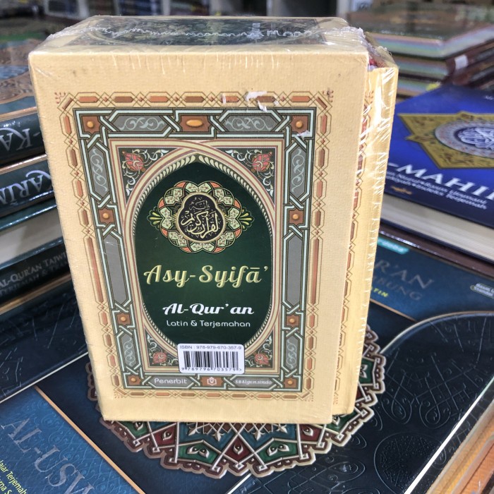 AL QURAN TERJEMAH LATIN ASY SYIFA A6 KODE 824