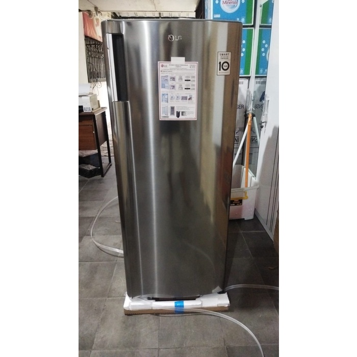 KULKAS FREEZER 1 PINTU KULKAS ASI KULKAS ES BATU LG GN-INV304SL BOGOR