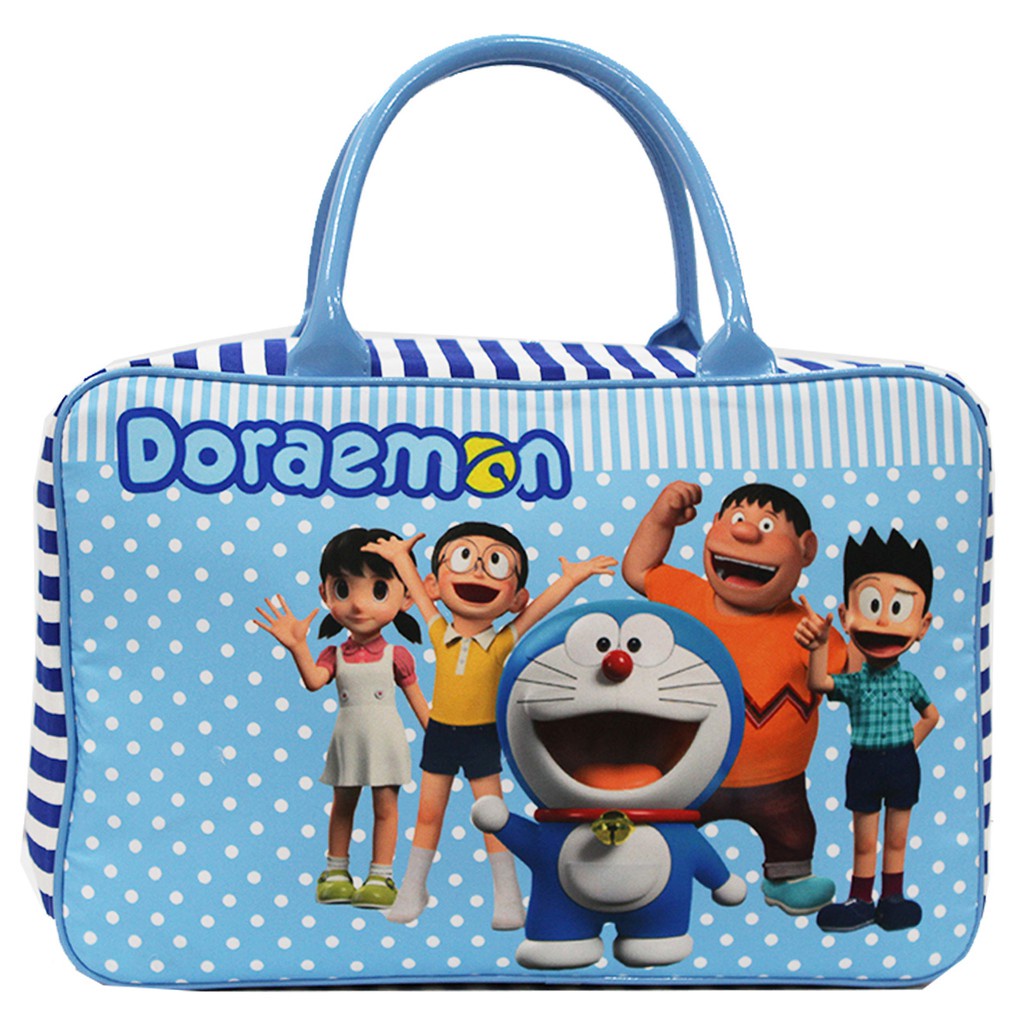 NEW PREMIUM SALE * Tas Travel Kanvas Koper Anak Tas Jinjing Tempat Baju Anak Gambar LUCU - TRAVEL