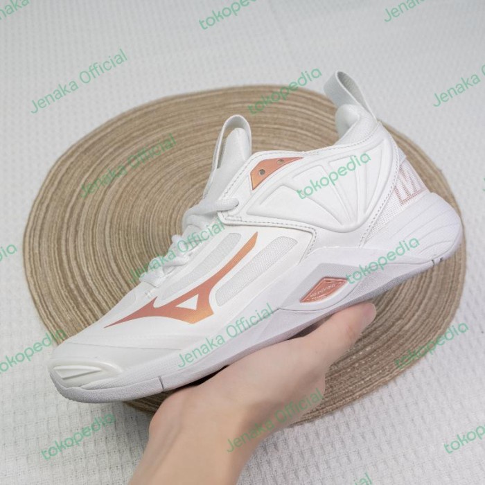 Sepatu Volly Wanita Mizuno wave Momentum Low Original Vietnam Volley