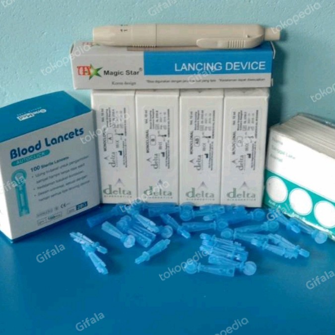 TES GOLONGAN DARAH ANTI A, ANTI B, ANTI AB, ANTI D