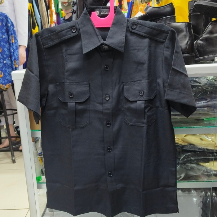 Safari Guru Hitam / Safari PNS / seragam satpam