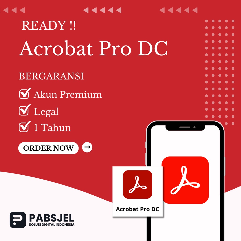 Acrobat Pro DC PDF Editor | Premium Lifetime | Win - Mac - Android
