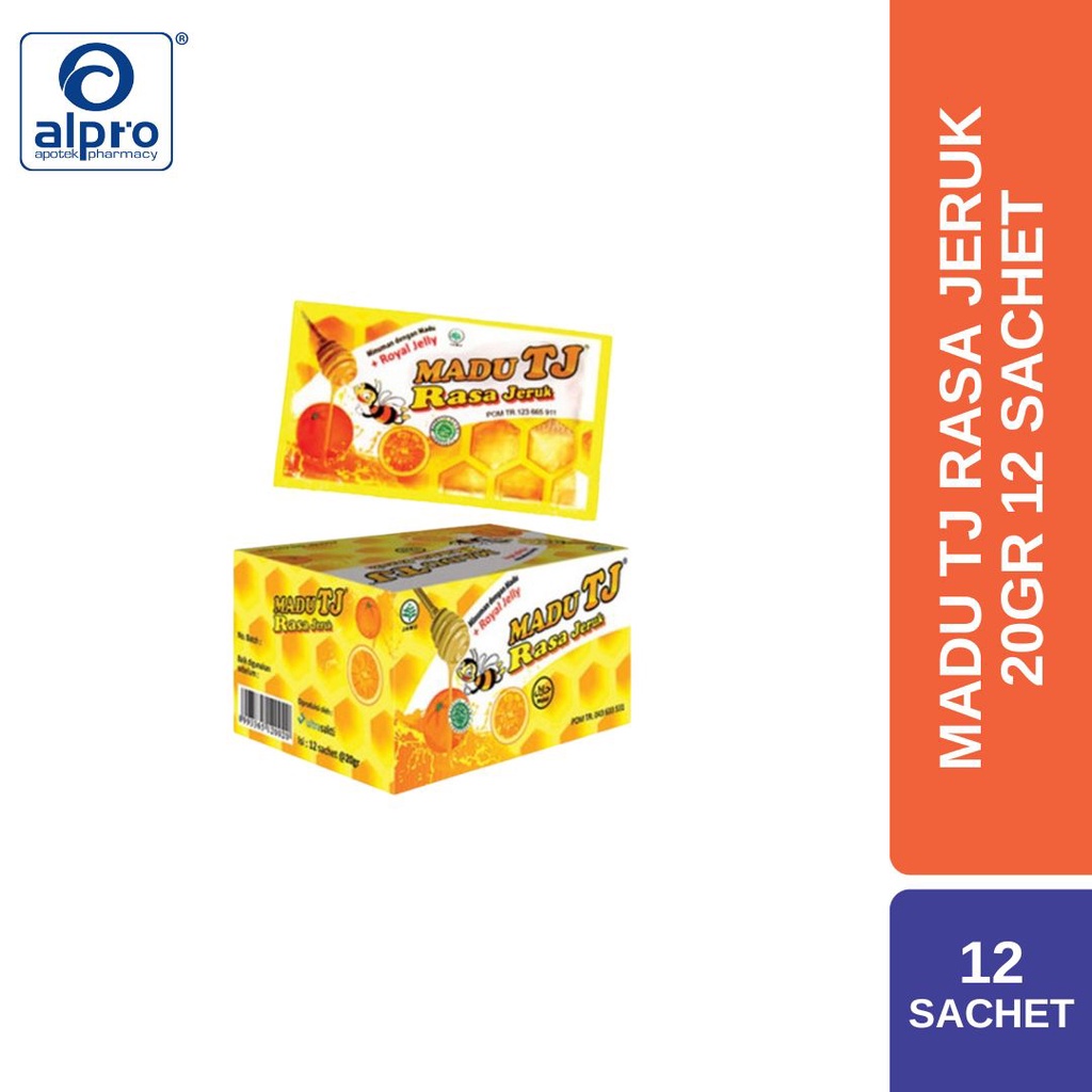 

Madu Tj Rasa Jeruk 20Gr 12 Sachet