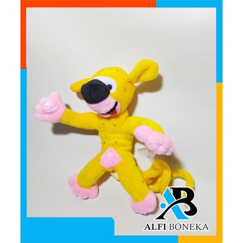 Gantungan Boneka Marsupilami kecil Kaca Mobil SNI Hiasan Boneka Kaca Mobil Unik dan lucu Boneka