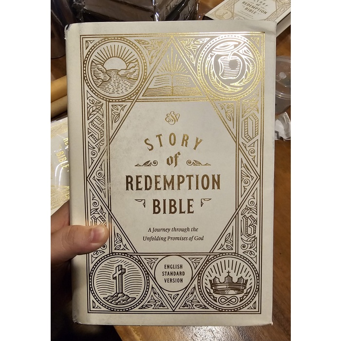 

Ready Esv Story Of Redemption Bible, Hardcover, Imperfect