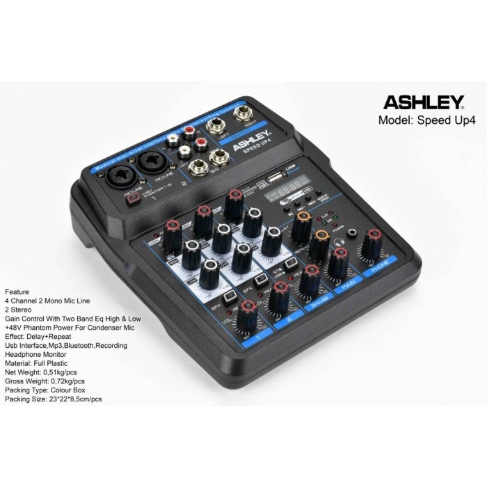 MIXER ASHLEY SPEED UP4 / ASHLEY SPEED UP 4 original ashley