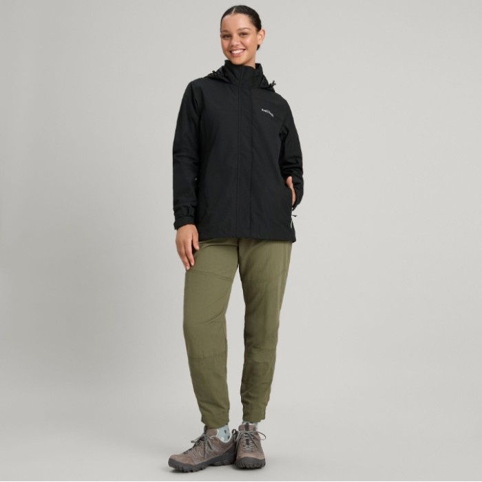 KATHMANDU ANDULO WOMEN RAIN JACKET - BLACK