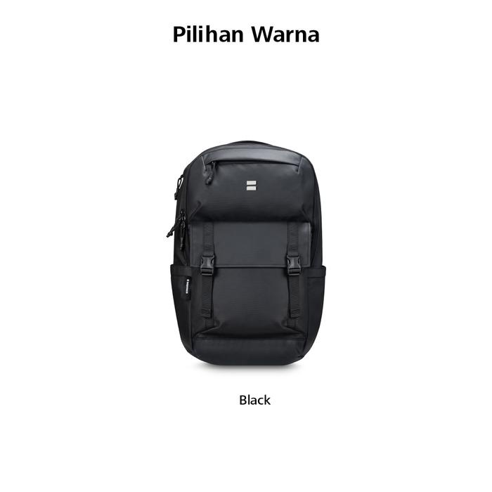 Bodypack Wigo Laptop 14 In Bag Tas Ransel Kerja Kuliah Sekolah Anti Air - Hitam