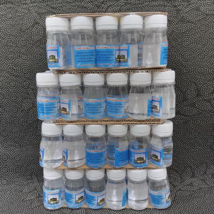 

Air Zam-Zam Original Kemasan 50Ml Isi 12 Pcs Water (Asli Air Zamzam)