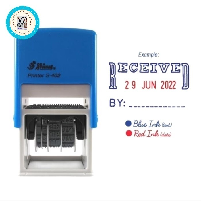 

Stempel Received Tanggal Shiny S-402 Stempel Received otomatis Shiny