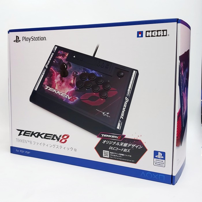 Hori Fighting Stick Alpha (Tekken 8 Edition) For Ps5/Ps4/Pc