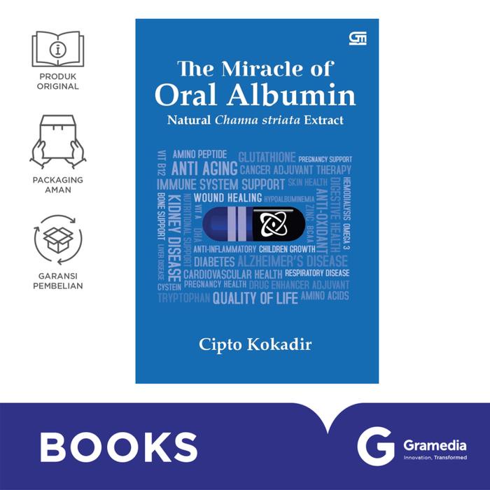 

PROMO! The Miracle Of Oral Albumin : Natural Channa Striata Extract