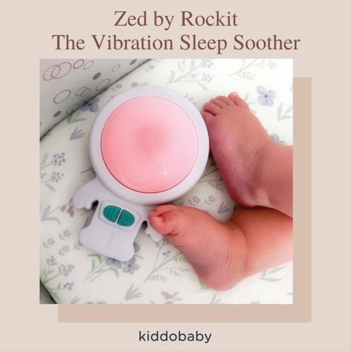

Zed by Rockit - The Vibration Sleep Soother and Night Light