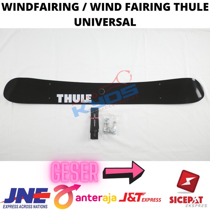 MELAYANI FAKTUR PAJAK Wind Fairing Mobil Thule WindFairing Mobil Thule Universal